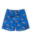 The Quiksilver Boys Boys Next Gen Volley Shorts in Estate Blue Roots