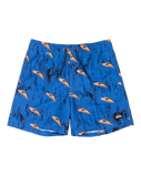 The Quiksilver Boys Boys Next Gen Volley Shorts in Estate Blue Roots