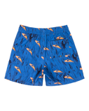 The Quiksilver Boys Boys Next Gen Volley Shorts in Estate Blue Roots