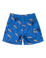 The Quiksilver Boys Boys Next Gen Volley Shorts in Estate Blue Roots