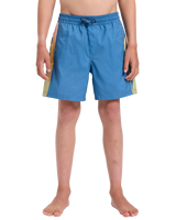 The Quiksilver Boys Boys Everyday Holmes Volley Shorts in Coronet Blue Holmes