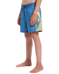 The Quiksilver Boys Boys Everyday Holmes Volley Shorts in Coronet Blue Holmes