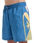 The Quiksilver Boys Boys Everyday Holmes Volley Shorts in Coronet Blue Holmes