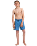 The Quiksilver Boys Boys Everyday Holmes Volley Shorts in Coronet Blue Holmes