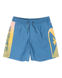 The Quiksilver Boys Boys Everyday Holmes Volley Shorts in Coronet Blue Holmes