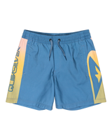 The Quiksilver Boys Boys Everyday Holmes Volley Shorts in Coronet Blue Holmes