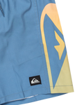 The Quiksilver Boys Boys Everyday Holmes Volley Shorts in Coronet Blue Holmes
