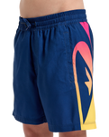The Quiksilver Boys Boys Everyday Holmes Volley Shorts in Estate Blue Holmes