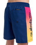 The Quiksilver Boys Boys Everyday Holmes Volley Shorts in Estate Blue Holmes