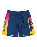 The Quiksilver Boys Boys Everyday Holmes Volley Shorts in Estate Blue Holmes