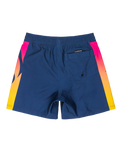 The Quiksilver Boys Boys Everyday Holmes Volley Shorts in Estate Blue Holmes