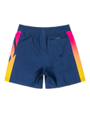 The Quiksilver Boys Boys Everyday Holmes Volley Shorts in Estate Blue Holmes