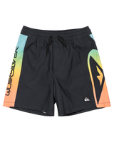 The Quiksilver Boys Boys Everyday Holmes Volley Shorts in Black Holmes