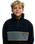 The Quiksilver Boys Boys Cruz Polar Fleece Jacket in Black