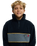 The Quiksilver Boys Boys Cruz Polar Fleece Jacket in Black