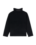 The Quiksilver Boys Boys Cruz Polar Fleece Jacket in Black