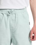 Boys Taxer Cord Walkshorts in Blue Haze