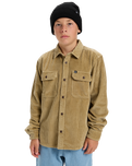 Boys Venture Cord Shirt in Sponge