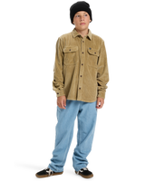 Boys Venture Cord Shirt in Sponge