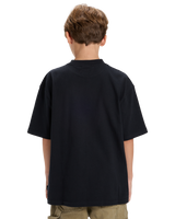 The Quiksilver Boys Boys Mercury Double Up T-Shirt in Black