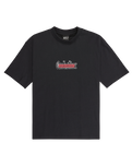 The Quiksilver Boys Boys Mercury Double Up T-Shirt in Black