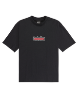 The Quiksilver Boys Boys Mercury Double Up T-Shirt in Black