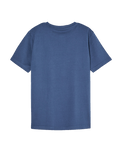 The Quiksilver Boys Boys Comp Logo T-Shirt in Vintage Indigo