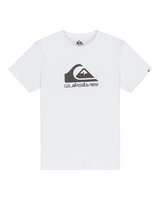Boys Comp Logo T-Shirt in White