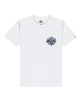 Boys EV In Flames T-Shirt in White