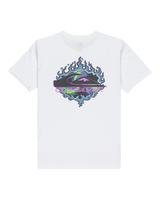 Boys EV In Flames T-Shirt in White