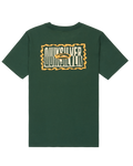 The Quiksilver Boys Boys Gotam Foam T-Shirt in Trekking Green