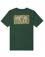The Quiksilver Boys Boys Gotam Foam T-Shirt in Trekking Green