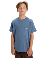 Boys EVO Border Line T-Shirt in China Blue