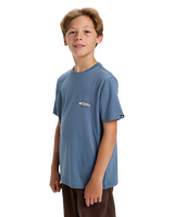 Boys EVO Border Line T-Shirt in China Blue