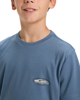 Boys EVO Border Line T-Shirt in China Blue