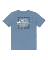 Boys EVO Border Line T-Shirt in China Blue