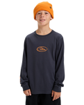 Boys EVO Rituals Long Sleeve T-Shirt in India Ink