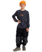 Boys EVO Rituals Long Sleeve T-Shirt in India Ink