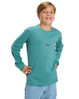 Boys EV Swell Ovation Long Sleeve T-Shirt in Deep Sea