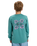 Boys EV Swell Ovation Long Sleeve T-Shirt in Deep Sea
