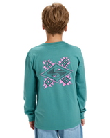 Boys EV Swell Ovation Long Sleeve T-Shirt in Deep Sea