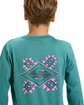 Boys EV Swell Ovation Long Sleeve T-Shirt in Deep Sea