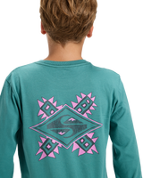 Boys EV Swell Ovation Long Sleeve T-Shirt in Deep Sea