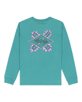 Boys EV Swell Ovation Long Sleeve T-Shirt in Deep Sea