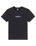 The Quiksilver Boys Boys Fineline T-Shirt in Black