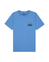The Quiksilver Boys Boys Fundamental Ride T-Shirt in Riviera