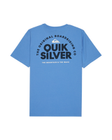 The Quiksilver Boys Boys Fundamental Ride T-Shirt in Riviera
