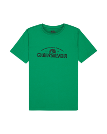 The Quiksilver Boys Boys EV Corpo Classic T-Shirt in Leprechaun