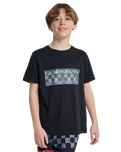 The Quiksilver Boys Boys Next Gen T-Shirt in Black