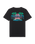 The Quiksilver Boys Boys Palm Horizon T-Shirt in Black